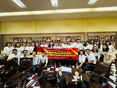 Chi bộ 2 HFIC với sinh hoạt chuyên đề “Tìm hiểu về truyền thống đấu tranh của lịch sử dân tộc trong kháng chiến chống Mỹ cứu nước tại Căn cứ đỏ ‘Phở Bình’”