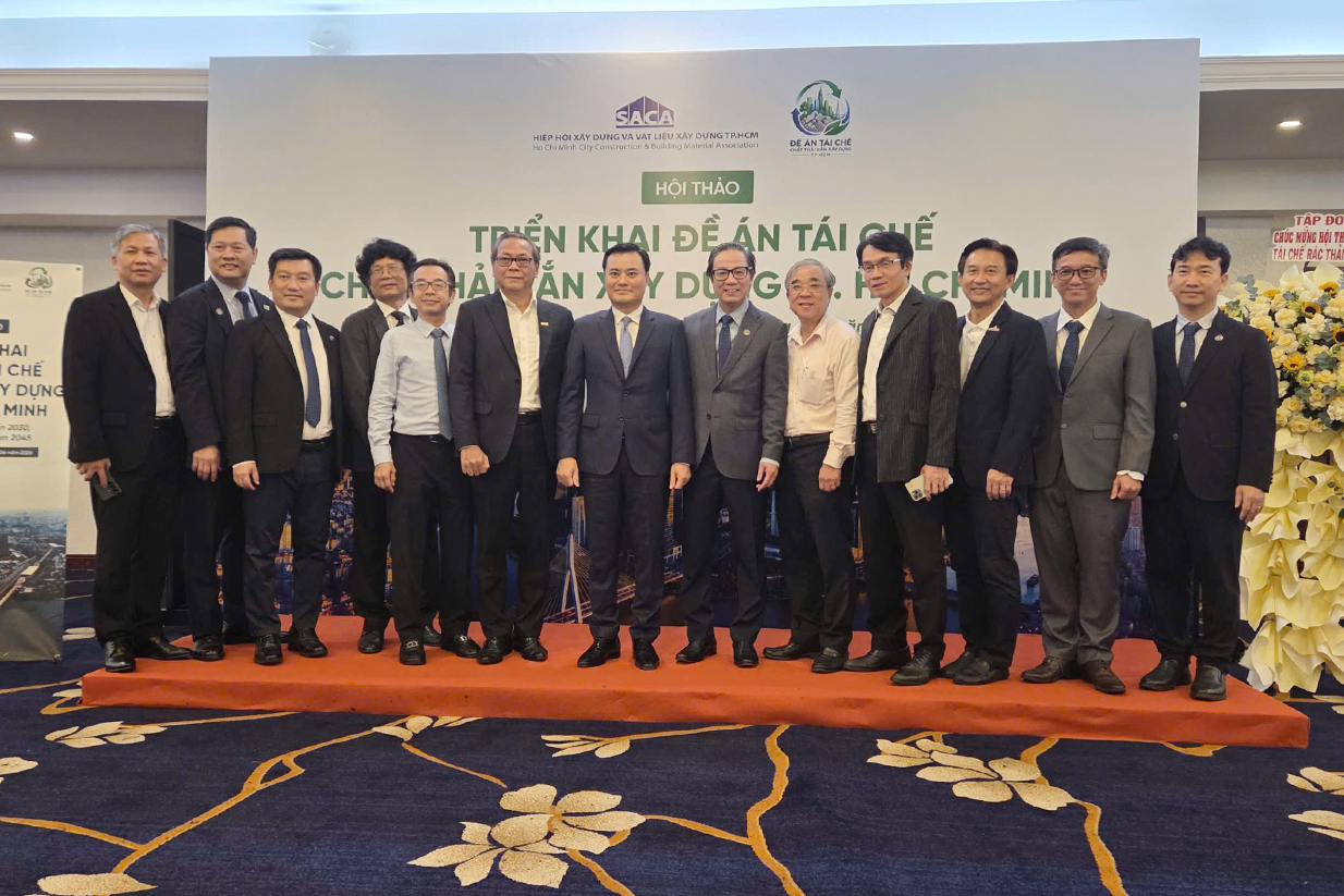 HFIC phối hợp với Hiệp hội Xây dựng và Vật liệu xây dựng TP. Hồ Chí Minh (SACA) triển khai Nghị quyết số 09/2023/NQ-HĐND và Đề án Tái chế rác thải xây dựng
