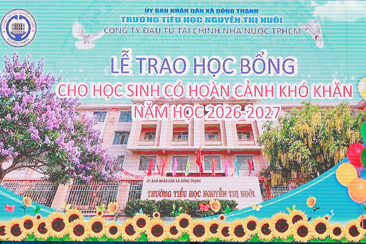 HFIC TRAO TẶNG 25 SUẤT HỌC BỔNG CHO HỌC SINH CÓ HOÀN CẢNH KHÓ KHĂN
