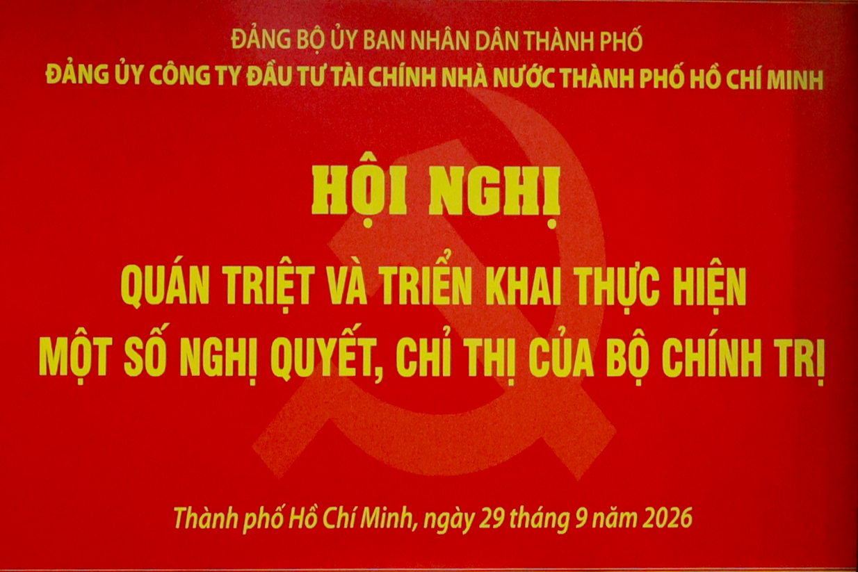 Đảng ủy HFIC tổ chức Hội Nghị trực tuyến quán triệt, triển khai thực hiện một số Nghị quyết, Chỉ thị của Bộ Chính trị