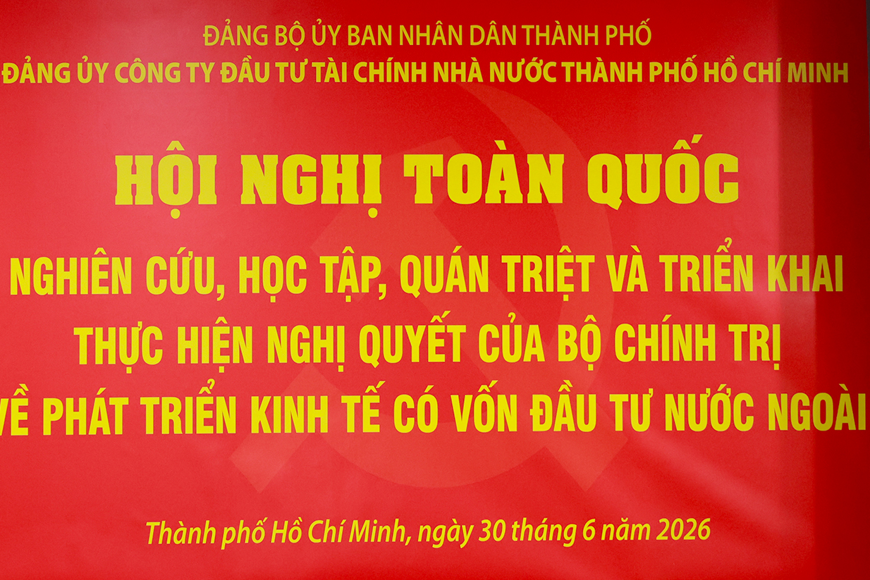 Đảng ủy HFIC tổ chức Hội nghị toàn quốc nghiên cứu, học tập, quán triệt và triển khai thực hiện Nghị quyết số 10-NQ/TW của Bộ Chính trị về phát triển kinh tế có vốn đầu tư nước ngoài bằng hình thức trực tuyến