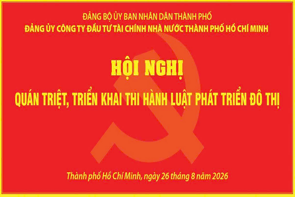 Đảng ủy HFIC tổ chức Hội Nghị trực tuyến quán triệt, triển khai thi hành Luật Phát triển đô thị